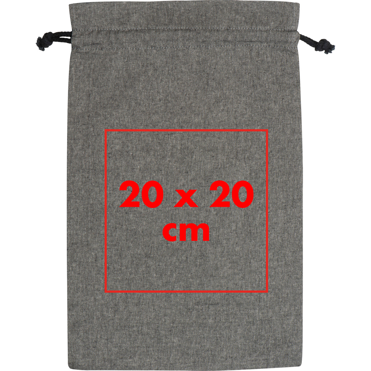 Säckchen aus recycelter Baumwolle PIUS