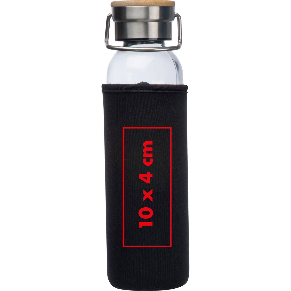 Glasflasche mit Neoprenüberzug, 600ml RAMONA