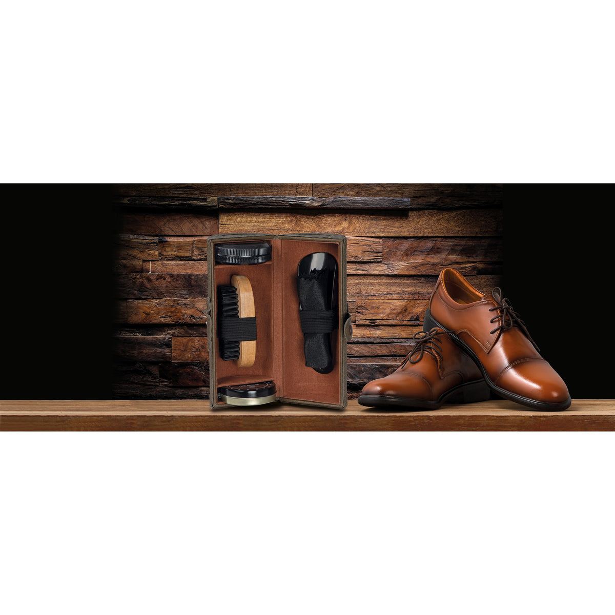 Schuhputzset 6-teilig MARVIN