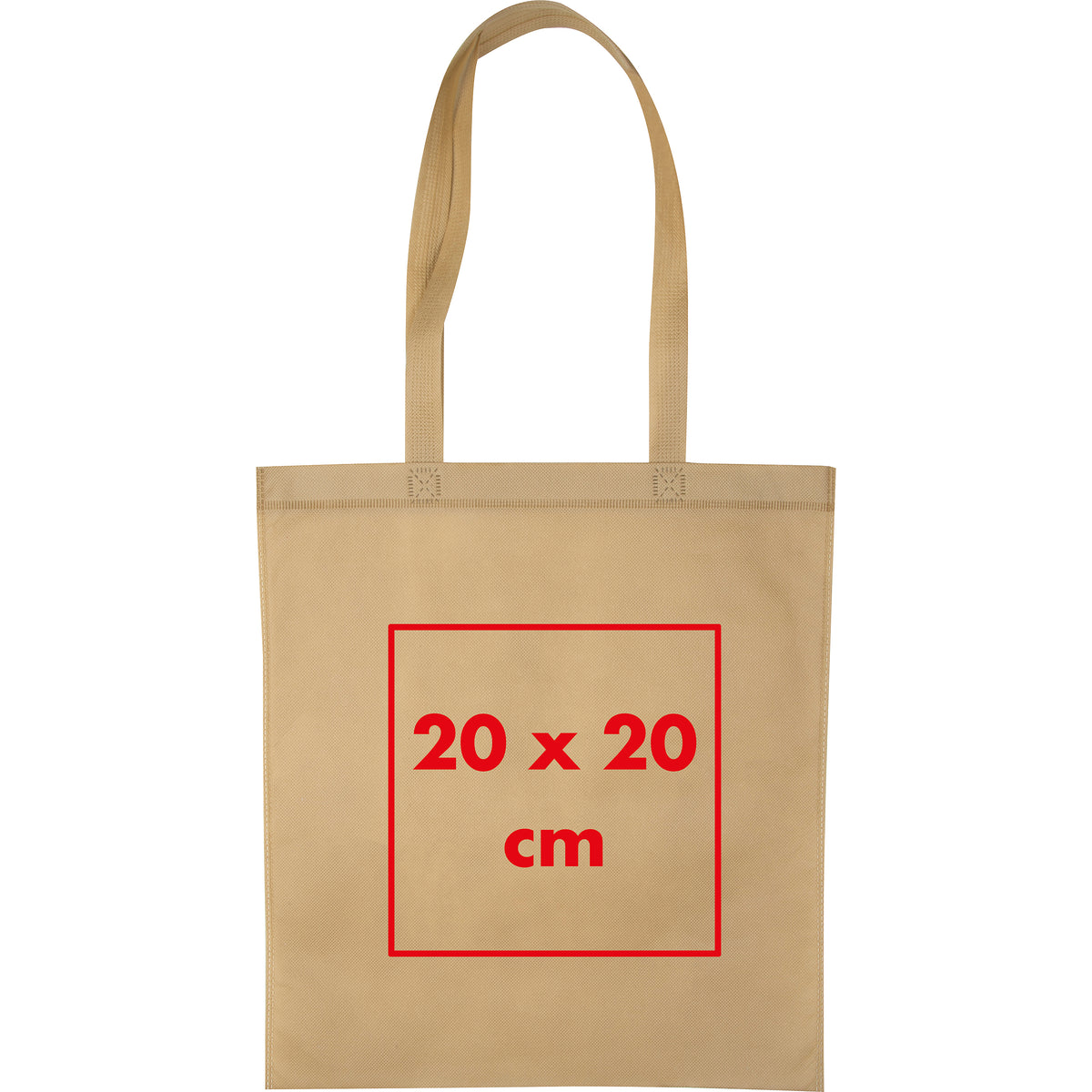 Non Woven Tasche mit langen Henkeln GIANLUCA