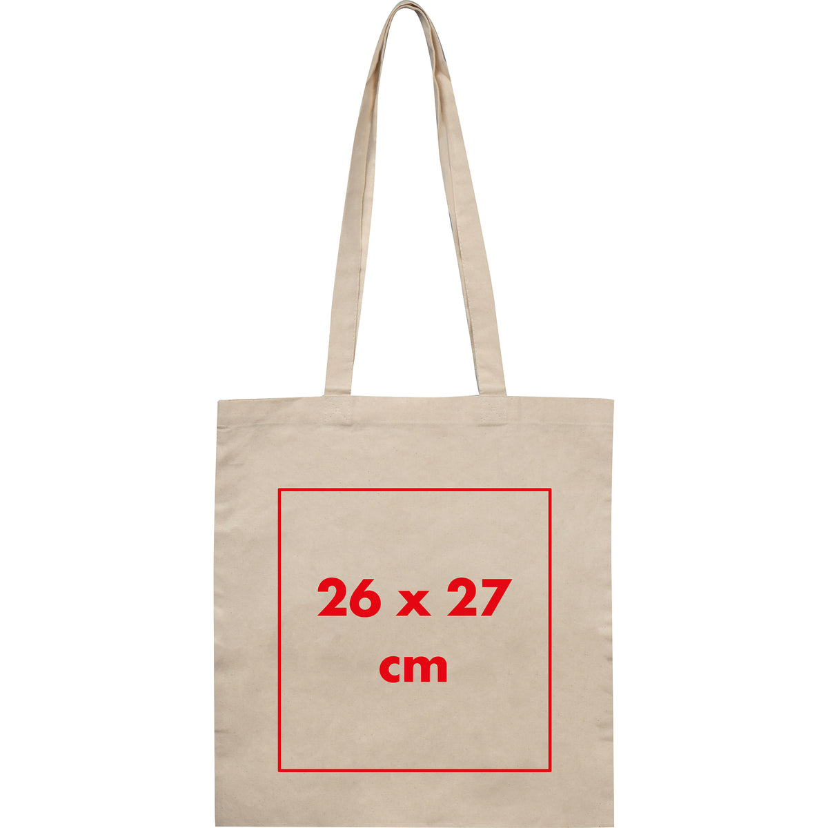 Baumwolltasche mit langen Henkeln 180g/m² GIULIA