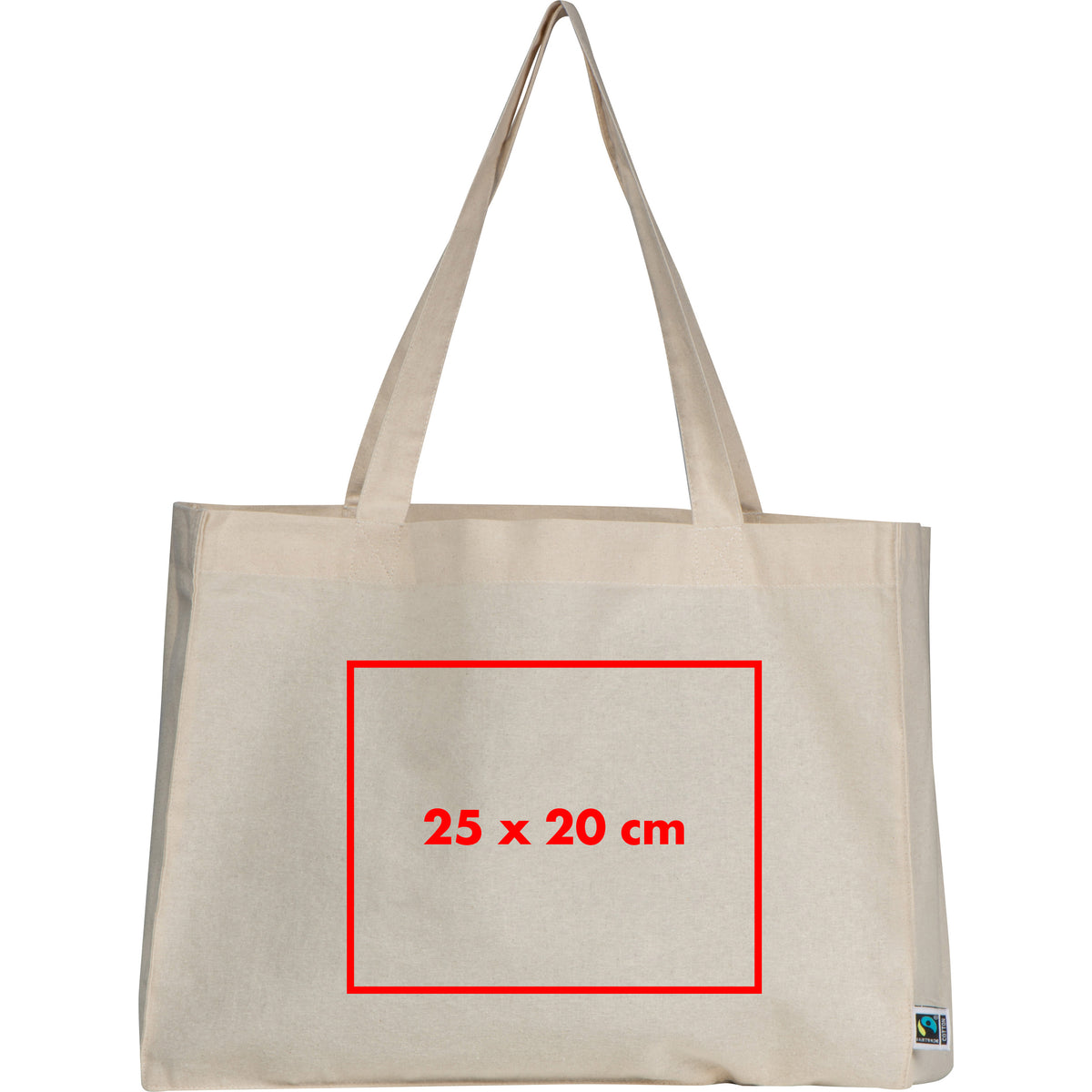 Fairtrade Baumwolltasche DUSTIN
