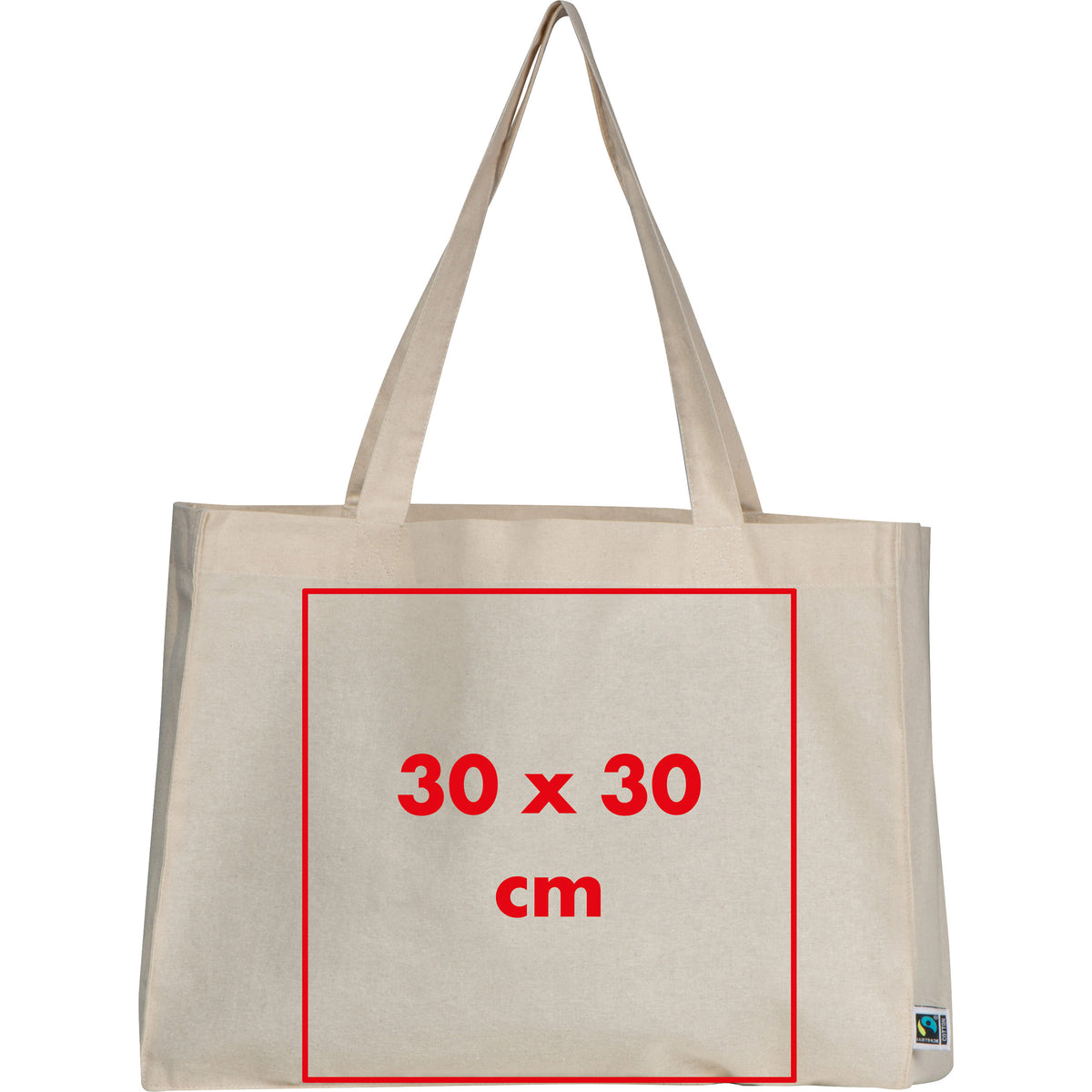 Fairtrade Baumwolltasche DUSTIN