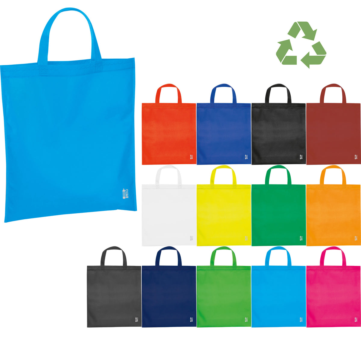 Einkaufstasche aus recyceltem Non Woven PELAGIA