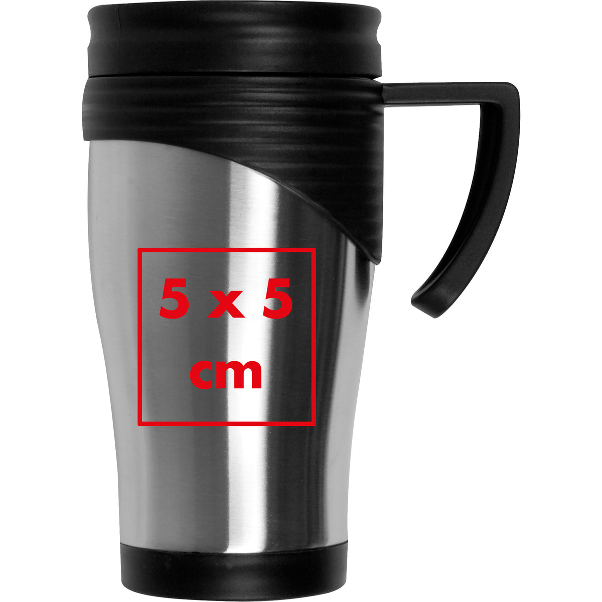 Doppelwandiger Thermobecher, 400ml PIERO