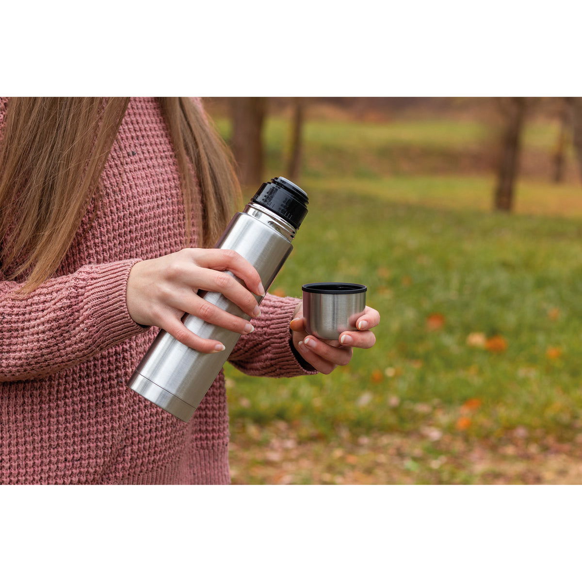 Vakuum Isolierkanne aus Edelstahl, 500ml BERENIKA
