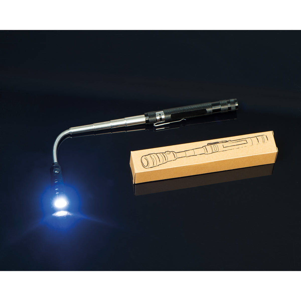 LED Taschenlampe mit Teleskopfunktion ALBERTO