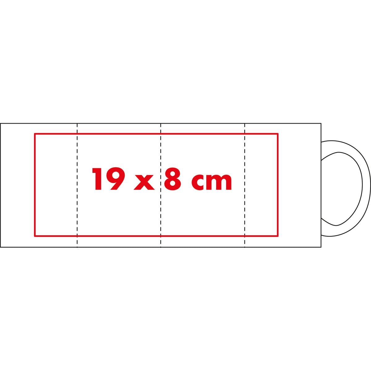 Sublimationstasse, 300ml SALVADOR