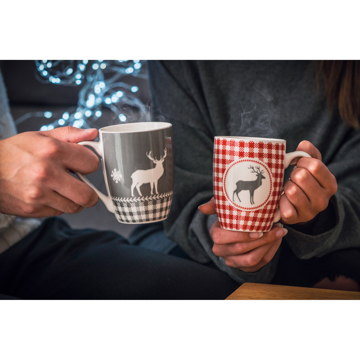 Set aus 2 Weihnachtstassen ARMIN