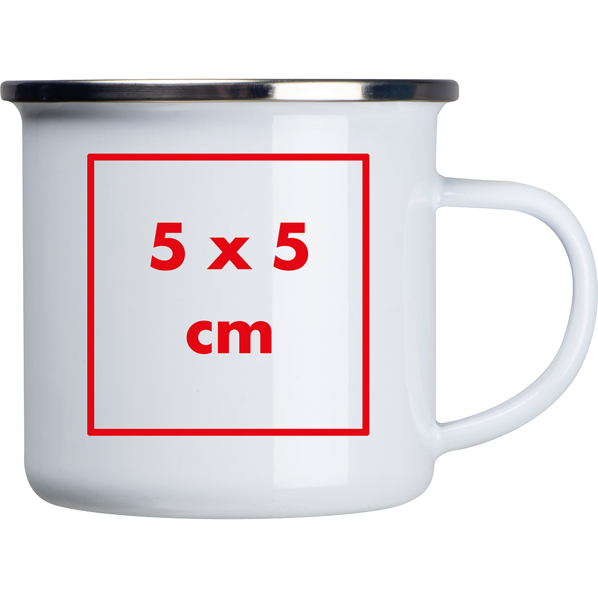 Sublimations Emaille Tasse LUCAS