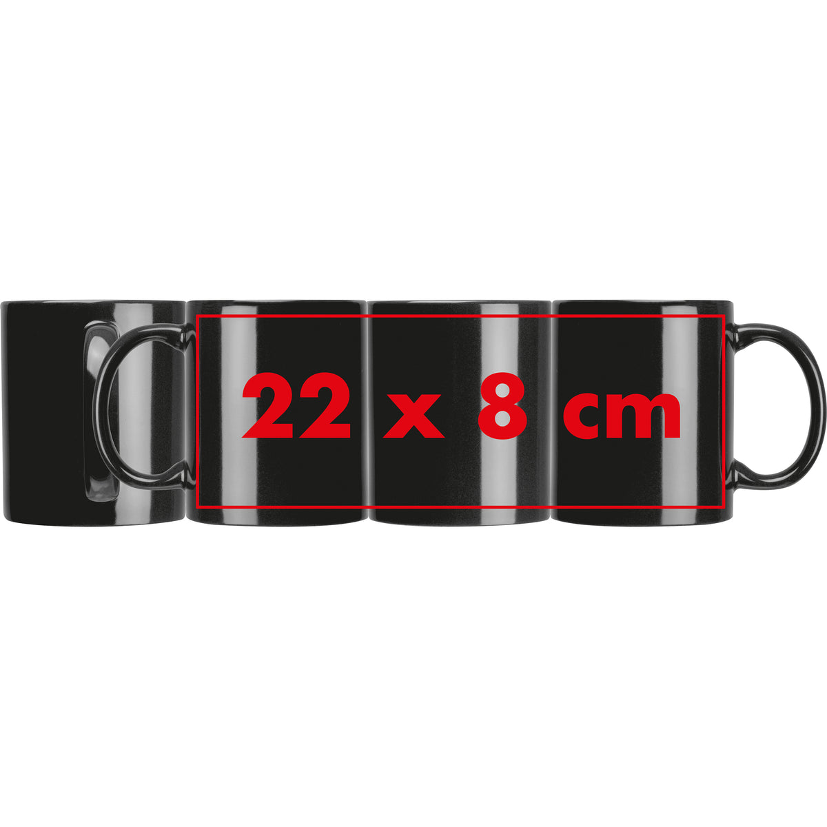 Kaffeetasse aus Keramik, 300ml DEREK