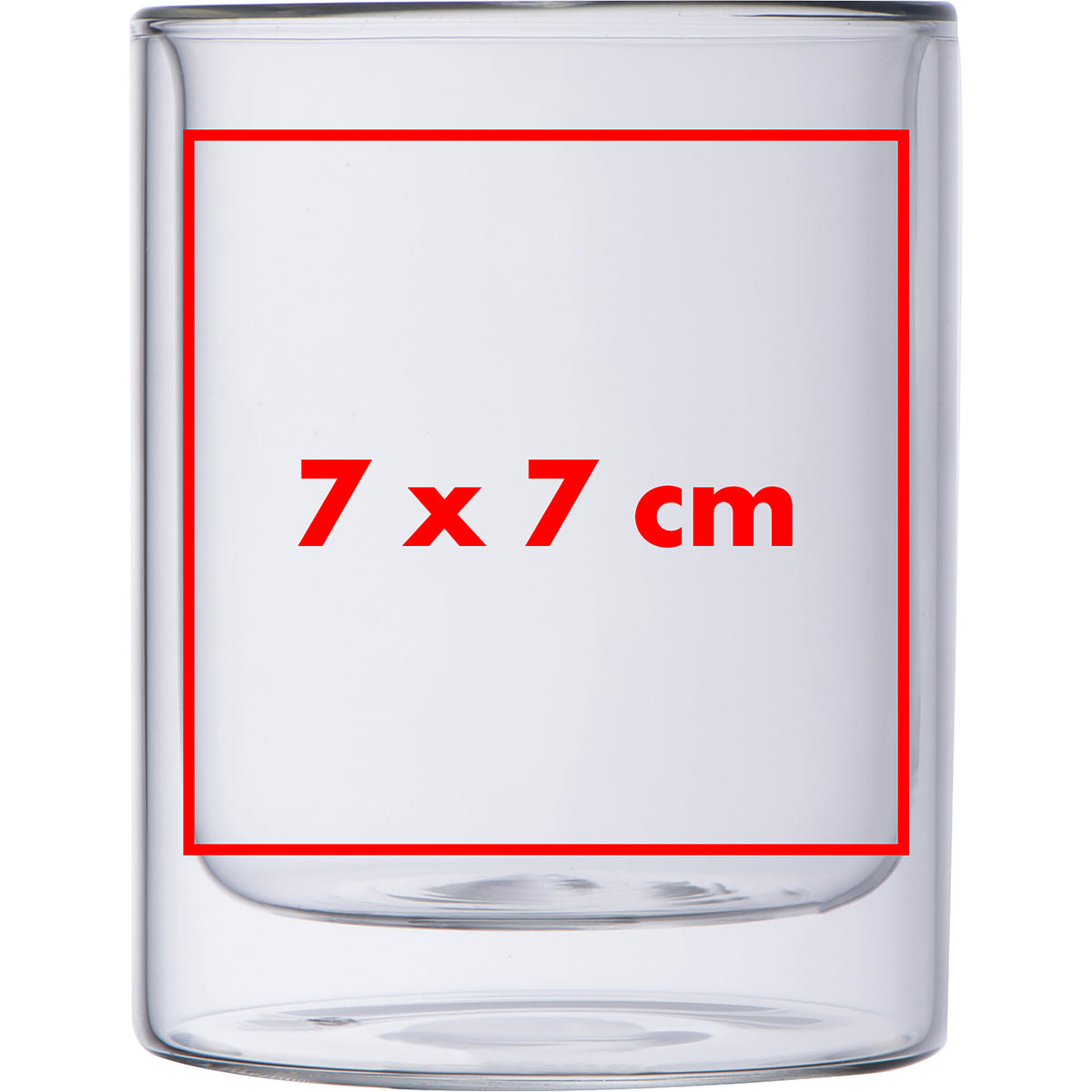 CrisMa Doppelwandige Glastasse 330ml STUART