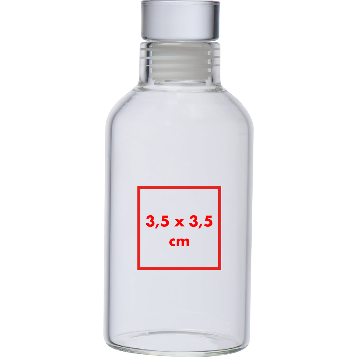 Trinkflasche aus Glas, 300 ml FABRIZIO