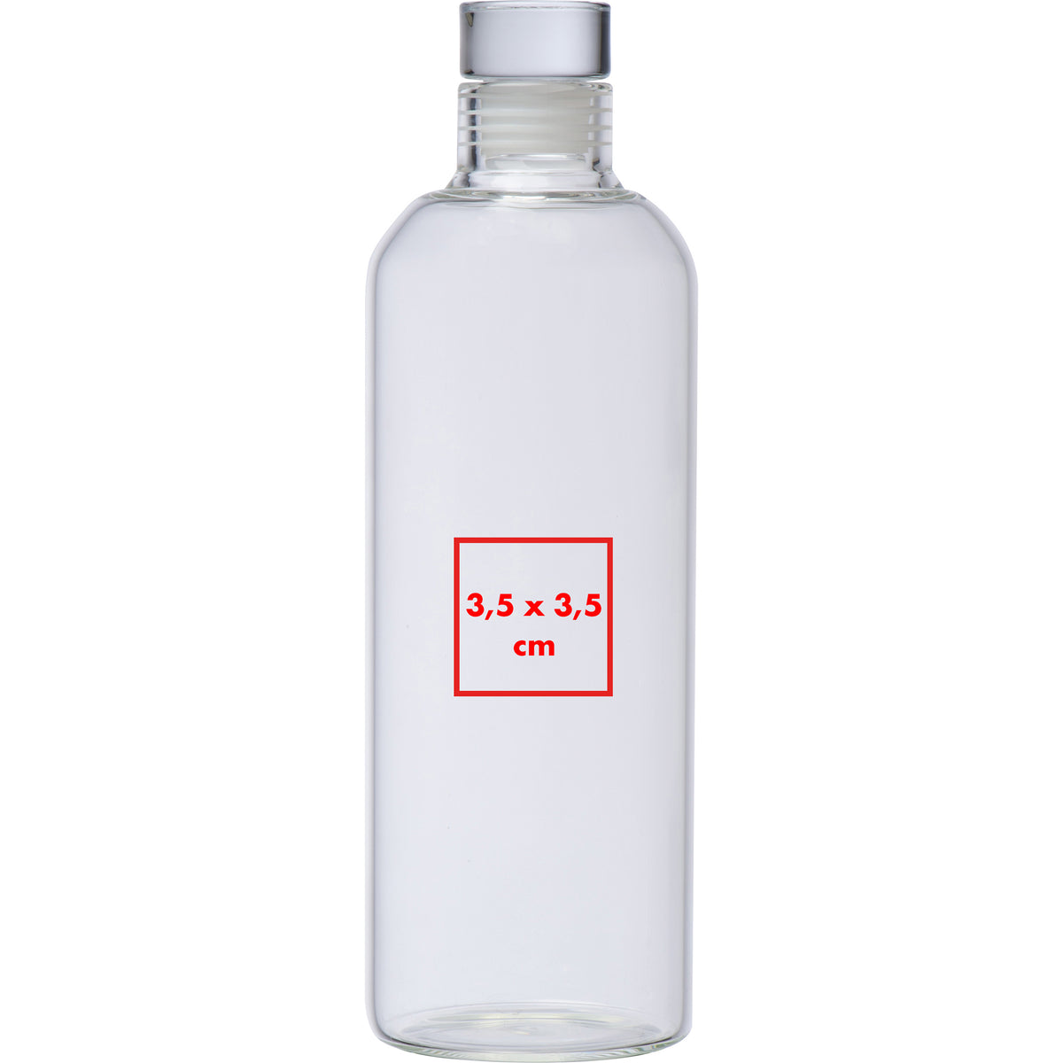 Trinkflasche aus Glas, 750 ml PORTER
