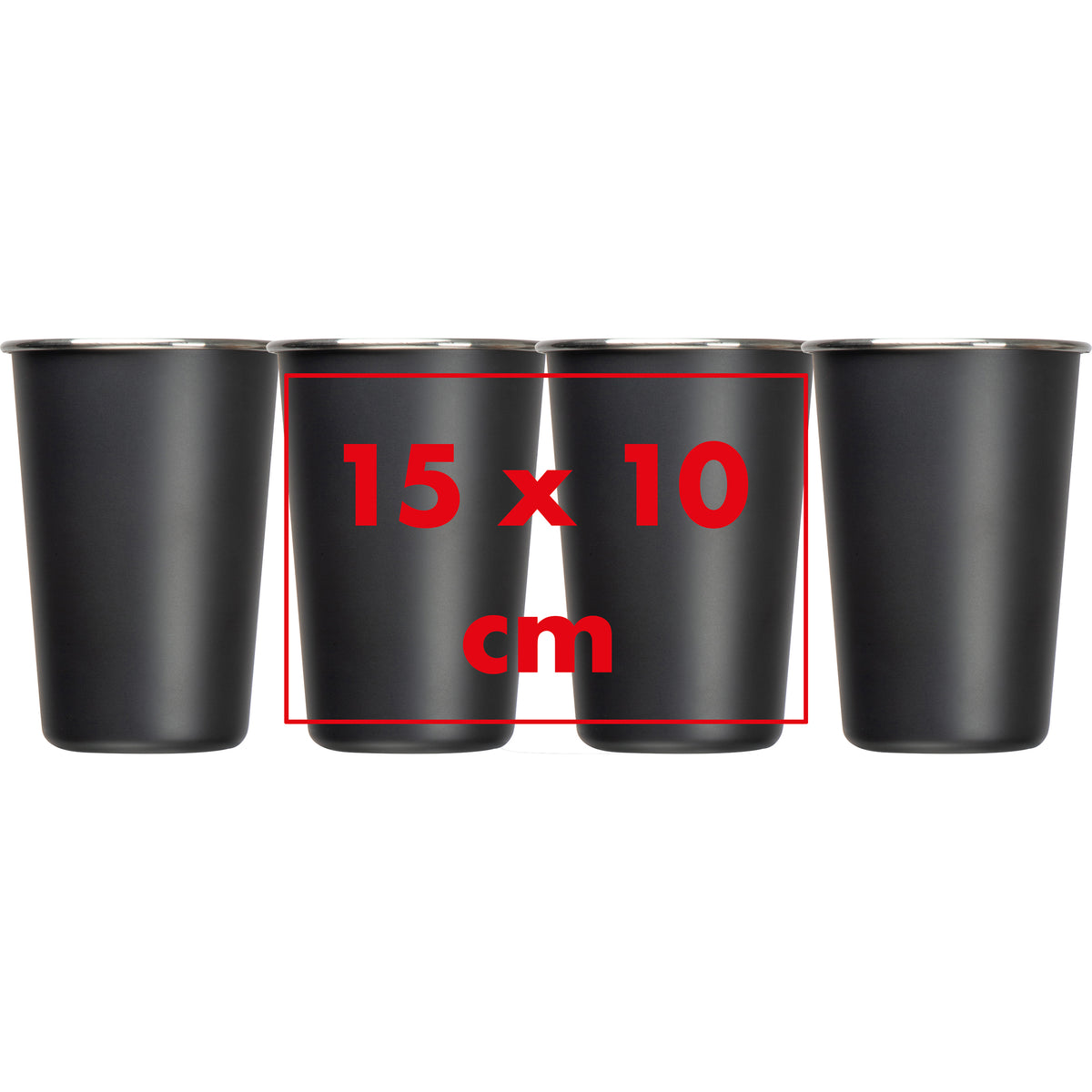 Edelstahlbecher 480ml TANJA