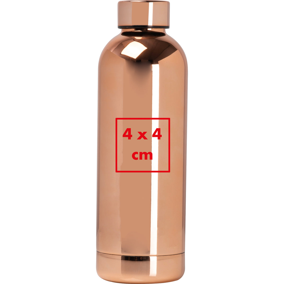 CrisMa Vakuum Edelstahltrinkflasche, 500ml SILVIA