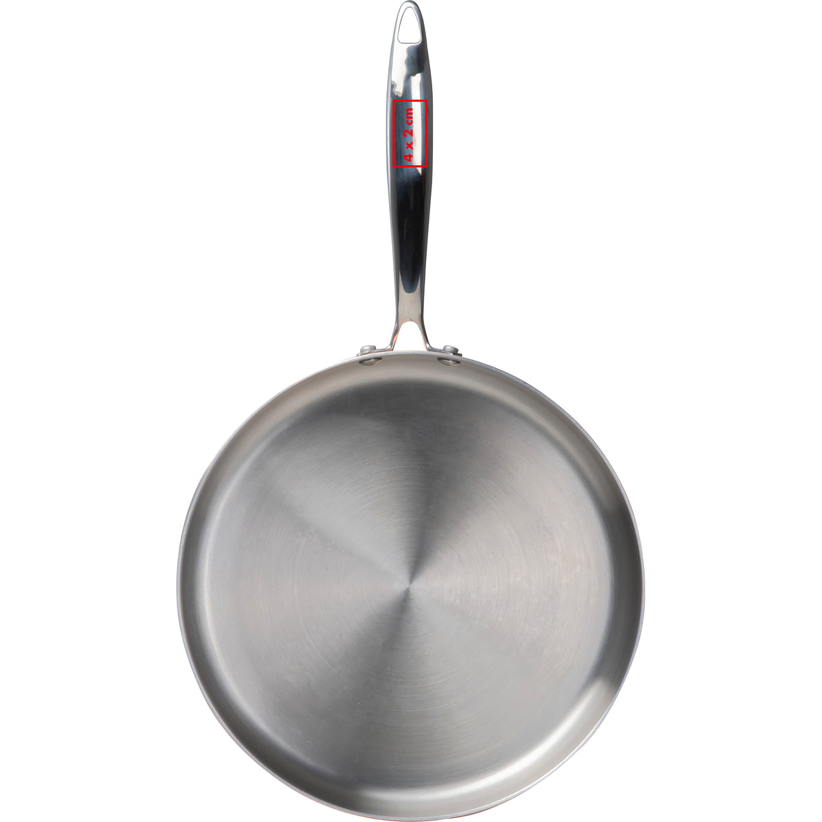 CrisMa Induktionsbratpfanne mit hohem Rand BERTHA