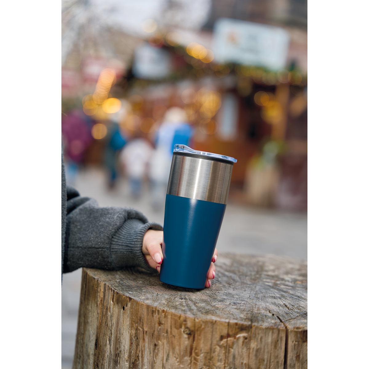 Doppelwandiger Trinkbecher, 600ml JORDAN