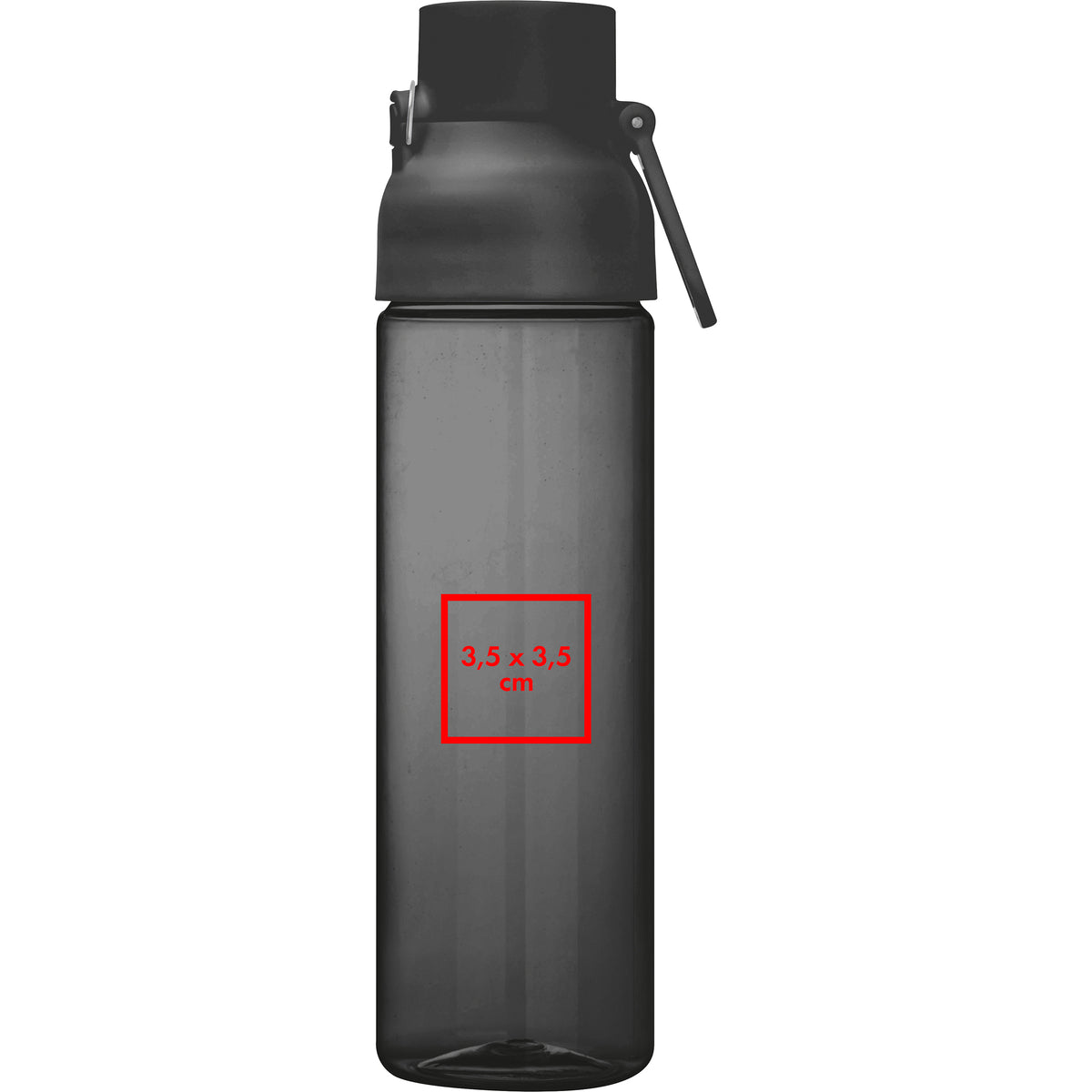 Tritan Trinkflasche transparent, 750ml MAX