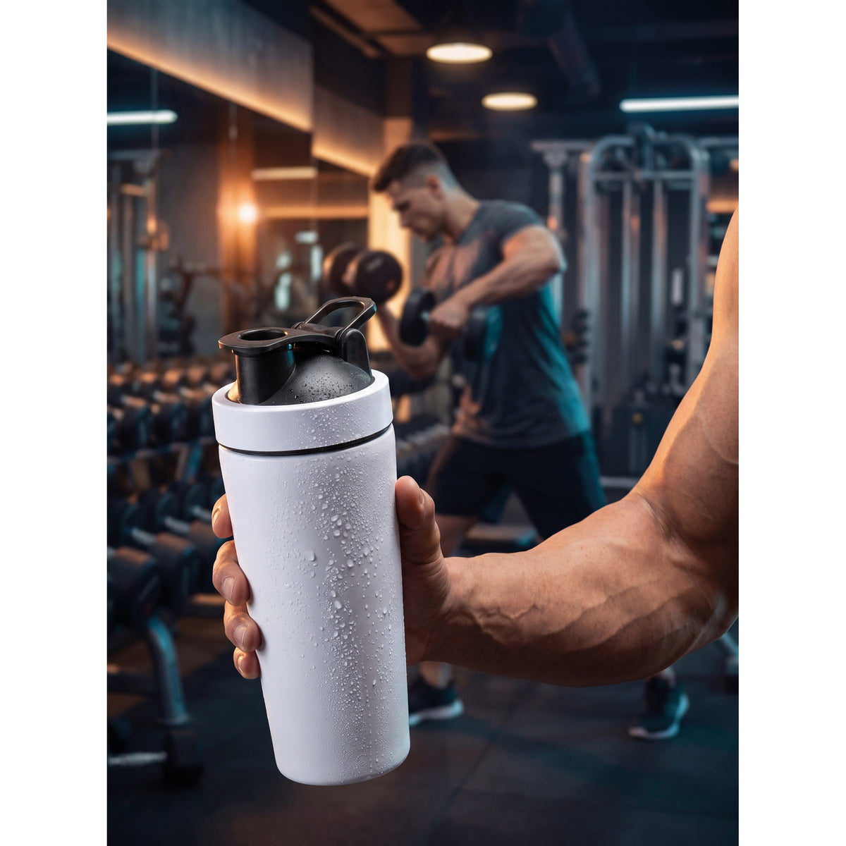 Proteinshaker aus Edelstahl LILY