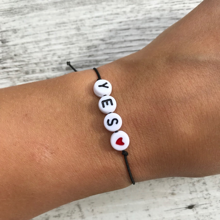 Personalisiertes Armband "So Simple" aus 925er Sterlingsilber