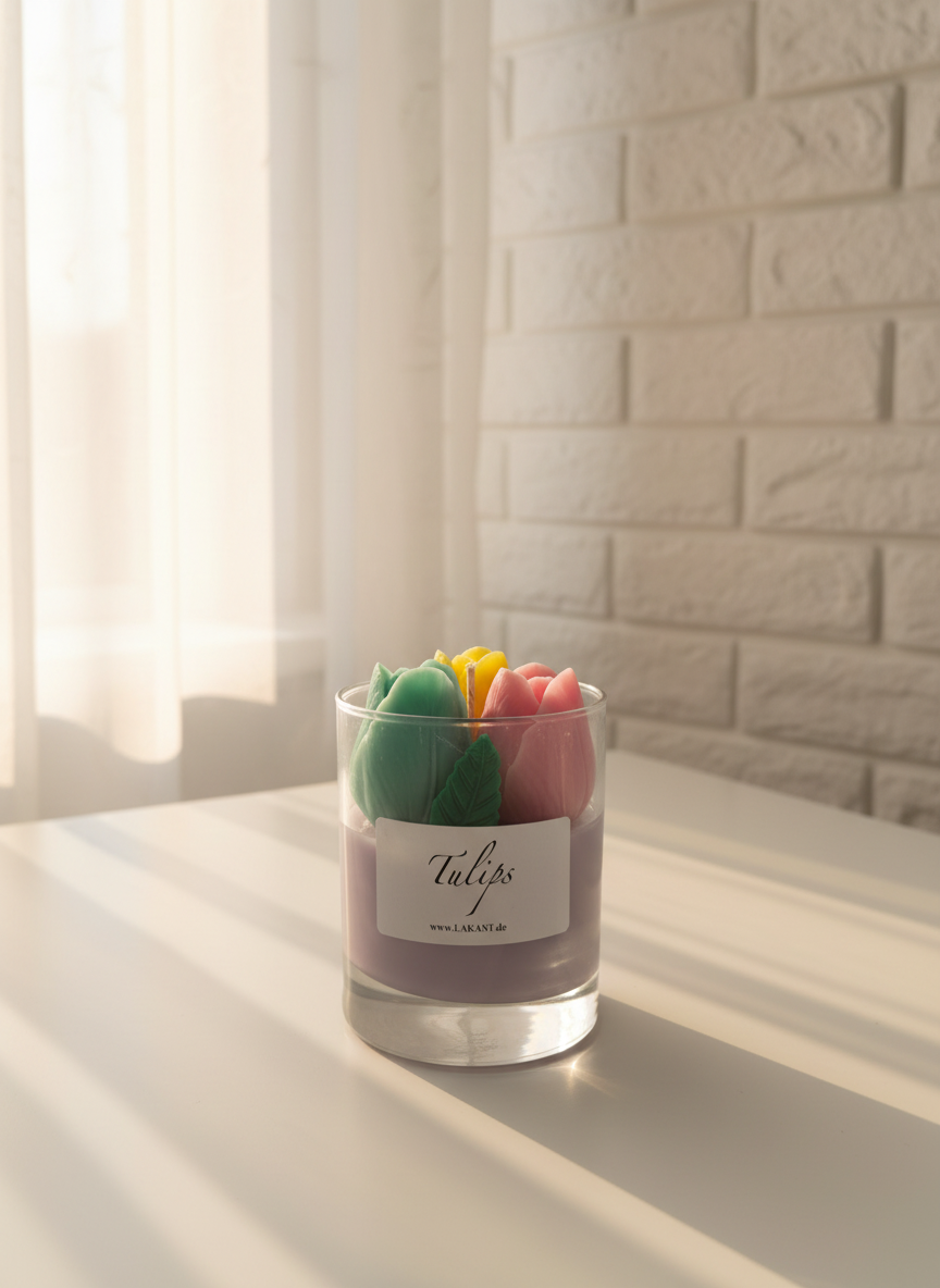 Tulpen Duftkerze