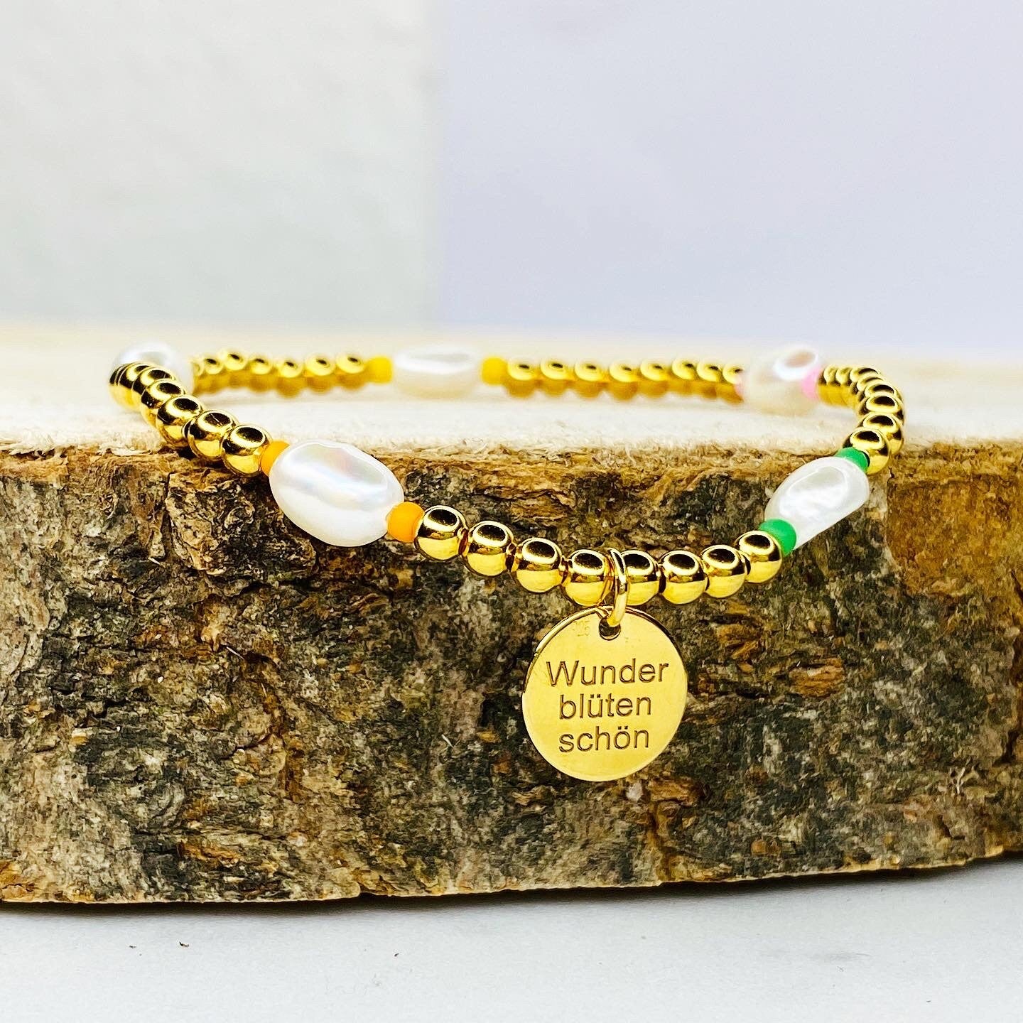Armband "Pearlcolour" Süßwasserperlen 925er Sterlingsilber