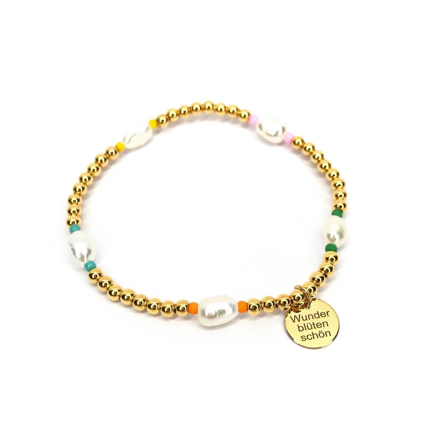 Armband "Pearlcolour" Süßwasserperlen 925er Sterlingsilber