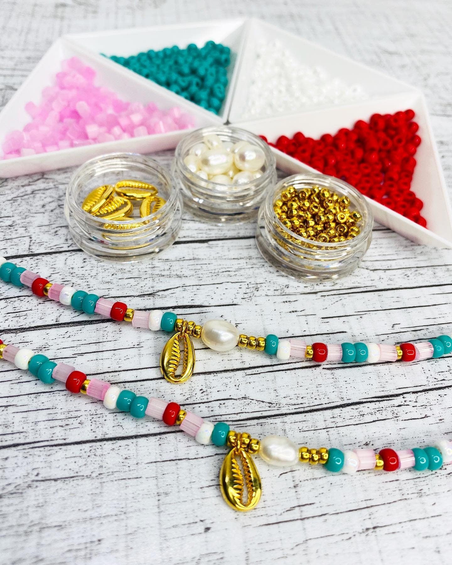 Armband "Colorful Pearl"