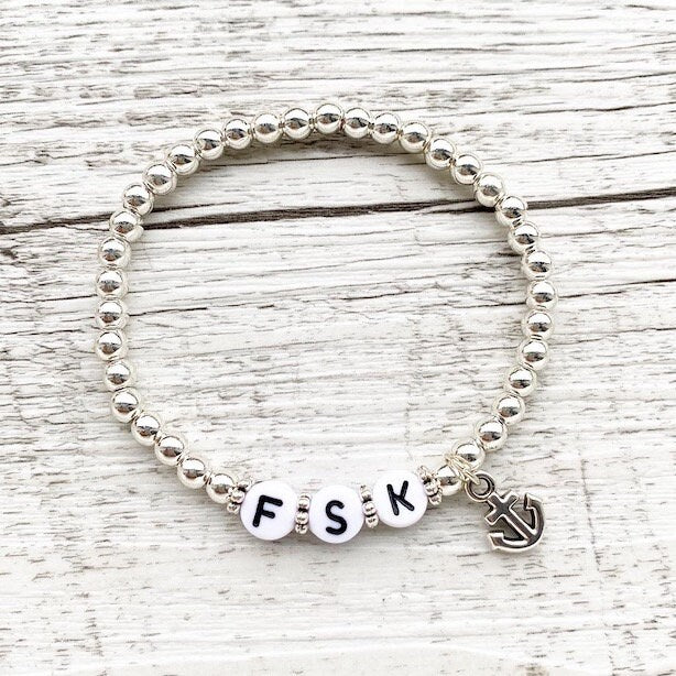 Personalisiertes Armband "Sweet Anchor"