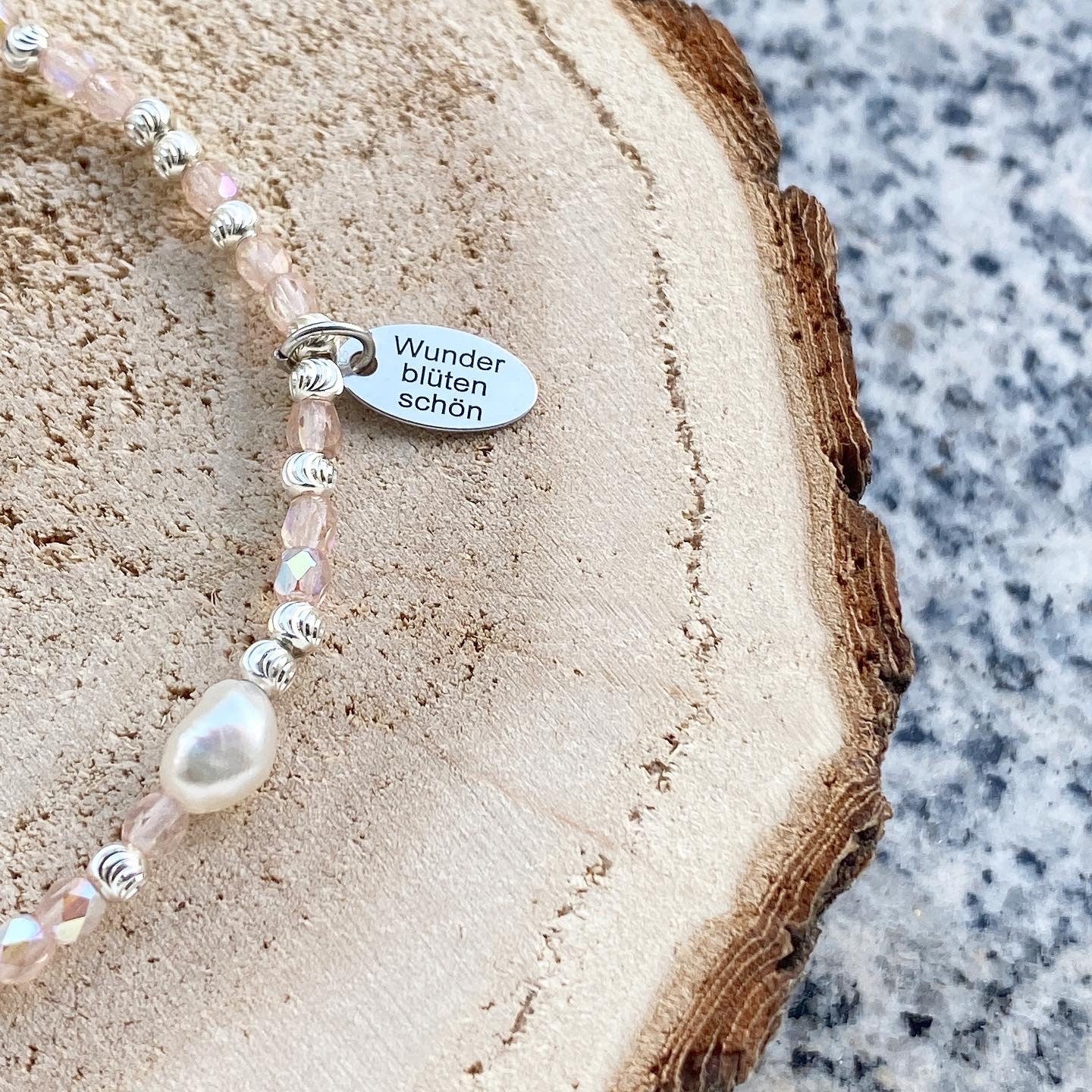 Fußkettchen 925er Sterlingsilber mit Kauri Muschel