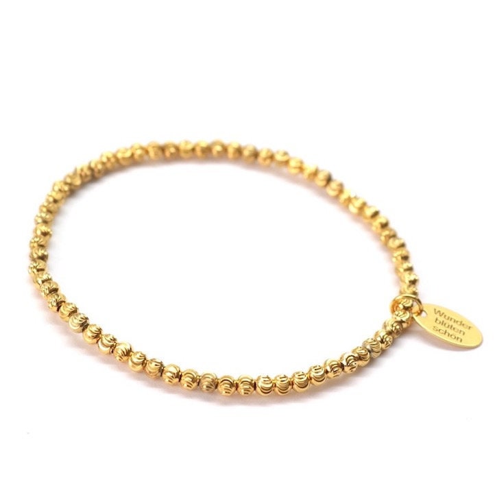 Armband "Goldrain" aus 925er Sterlingsilber 24 Karat vergoldet
