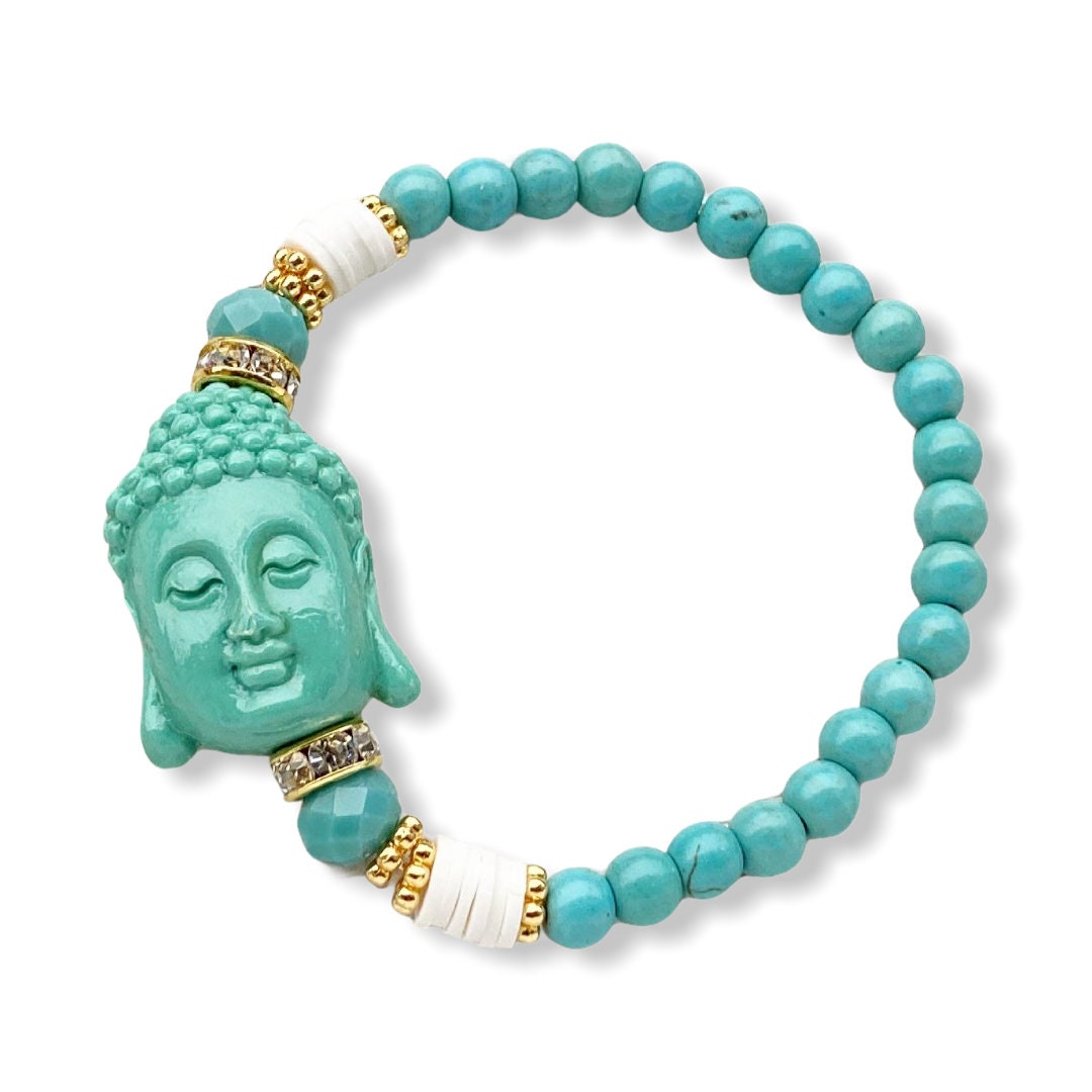 Armband Buddha Türkis
