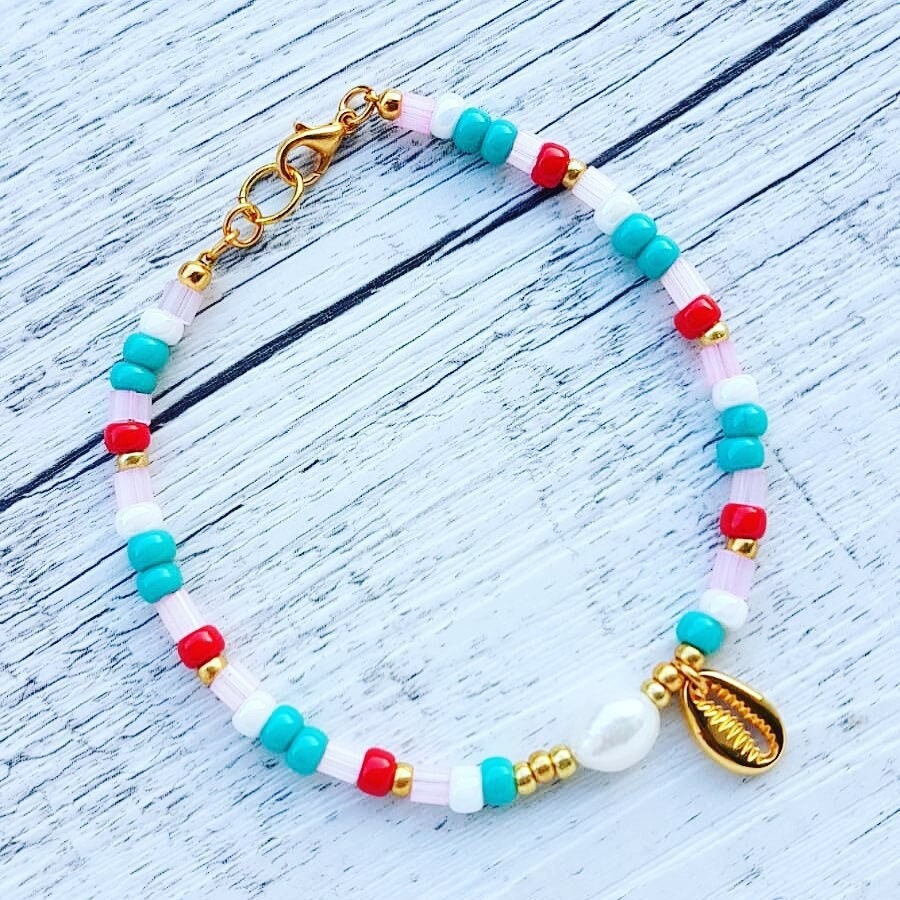 Armband "Colorful Pearl"