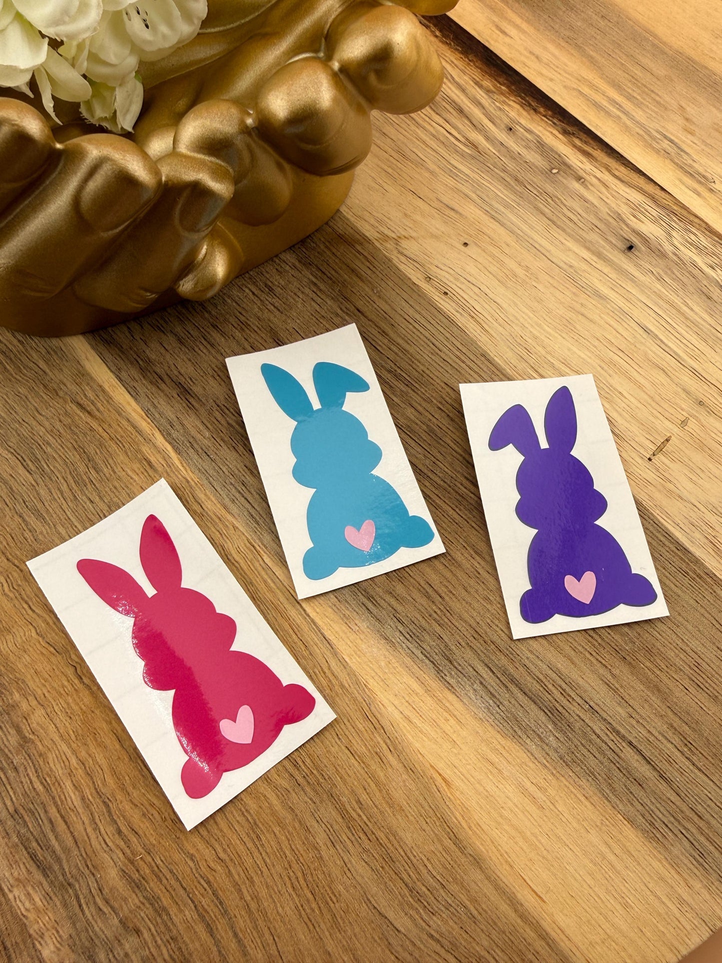 Hasen Aufkleber - Vinyl Sticker - glänzend