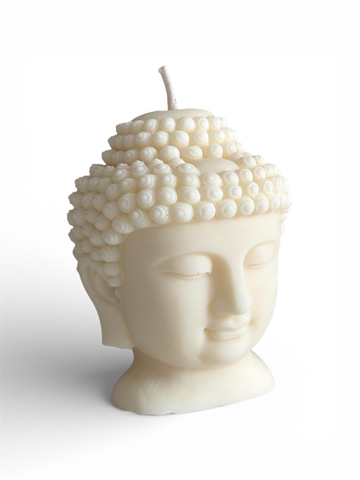 Buddha Kerze XXL aus Sojawachs - vegan und umweltfreundlich