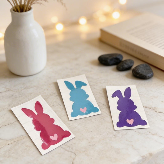 Hasen Aufkleber - Vinyl Sticker - glänzend
