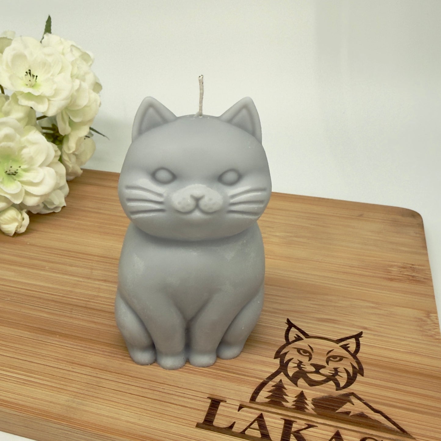 Kerze "Dicke Katze"