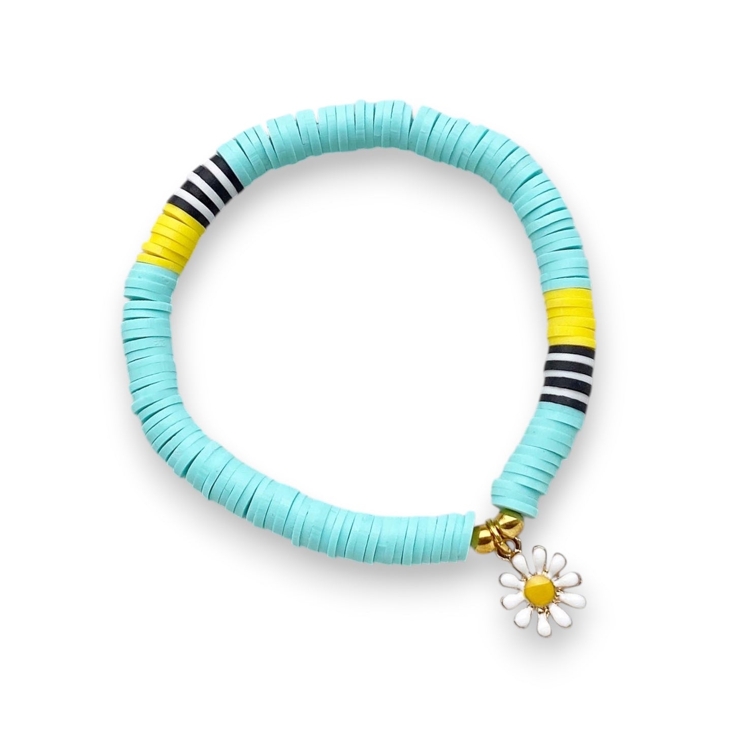 Armband "Gänseblümchen" aus Katsuki Perlen